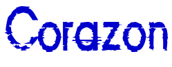 Corazon шрифт