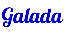 Galada шрифт