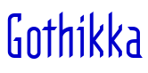 Gothikka шрифт