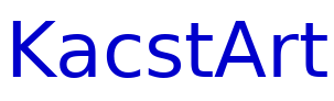 KacstArt шрифт