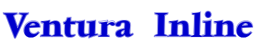 Ventura Inline шрифт