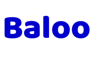 Baloo шрифт