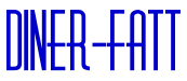 Diner-Fatt шрифт