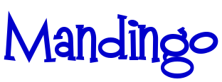 Mandingo шрифт